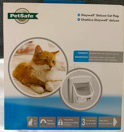 Magnetic Cat Door / Cat Flap (new in box)