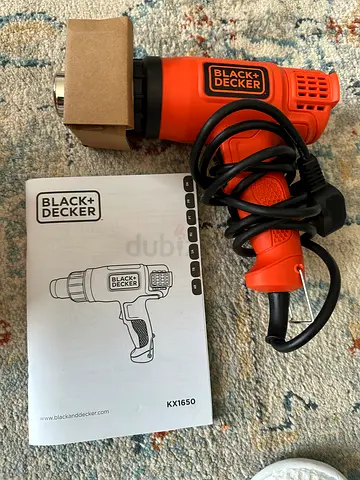 Black  Decker Heat Gun (KX1650) - Lightly Used