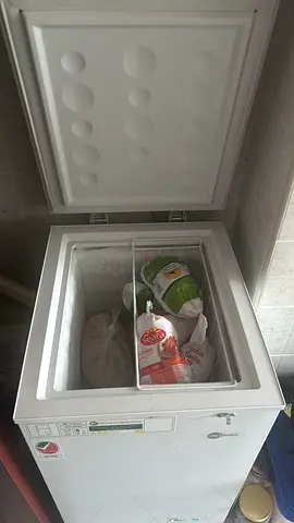 White Chest Freezer in Good Working Condition