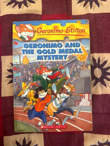 Geronimo Stilton: Geronimo and the Gold Medal Mystery - Childrens Paperback Book