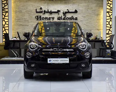 AED 833 EMi at 0% DP | Fiat 500x ( 2023 Model ) in Black Color GCC Specs