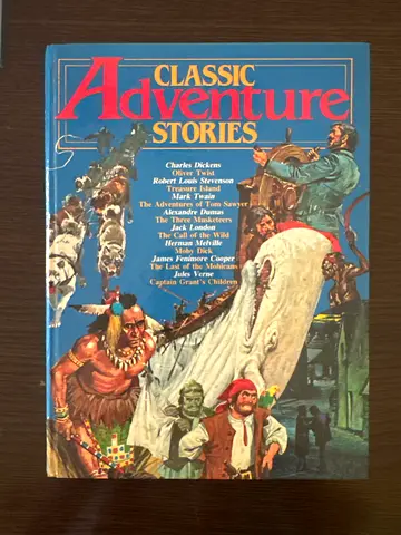 Classic Adventure Stories Book