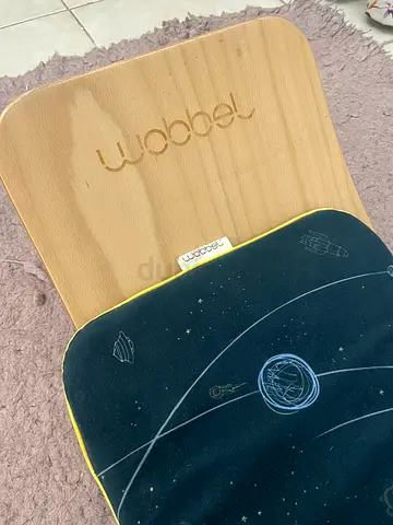 Wooden Balance Board for Kids - Wobbel original/Standing Board