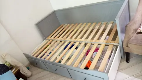 Ikea hemnes day bed with mattress 2