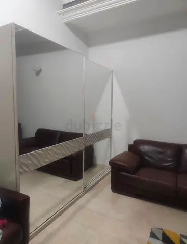 Large Sliding Mirrored Wardrobe - Excellent Condition