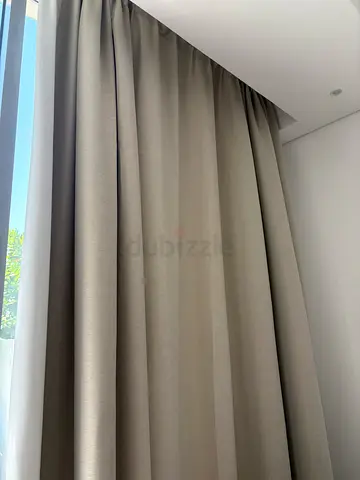 Various curtains — good condition