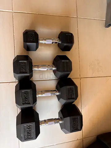 Dumbbells Set with Adjustable Workout Bench