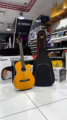 Used Acoustic Guitar with Soft Gig Bag - Good Condition