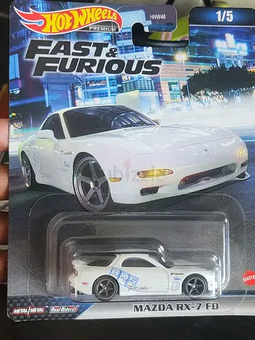 Hot wheels Mazda RX7 Fast and Furious