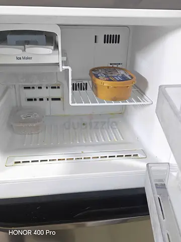 LG 2-Door Refrigerator - Good Condition, 10-Year Compressor Warranty