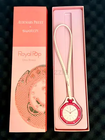 Piguet x Swatch Royal Pop Otto Rosso watch