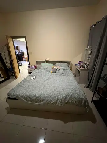 Super king size bed with attach  mattress danube home brand, plus free 2 ikea cabinet 6ft.