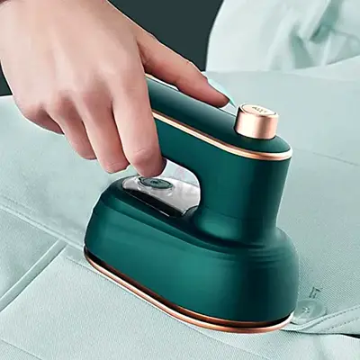 Compact Handheld Steam Iron - Lightweight Portable Garment Steamer