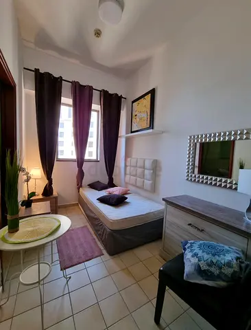 Small room with own intrance own bath JBR