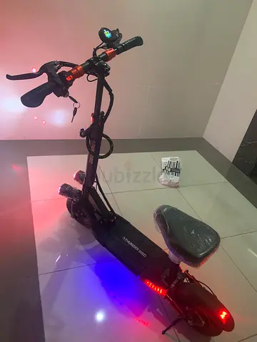 Thunderbird Foldable Electric Scooter with Seat - Good Condition, LED Lights