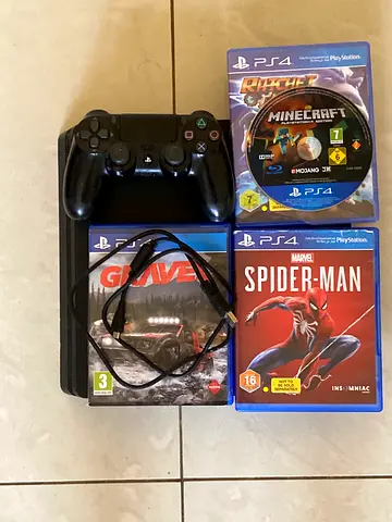 Playstation 4 1TB for sale with controller+games