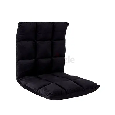 Black Gaming Tatami Chair from Homebox - Black Padded Floor/Seat Cushion Chair