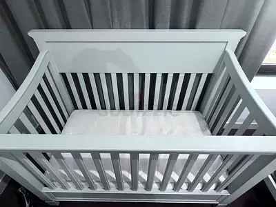 Pottery and Barn baby crib slightly used. In good condition.