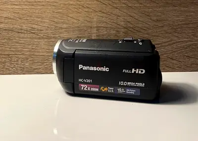 Panasonic HC-V201 Full HD Camcorder - Good Working Condition