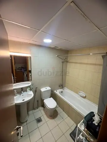 Furnished Studio apartment available for monthly rent in prodution city,lakeside towers,dubai.