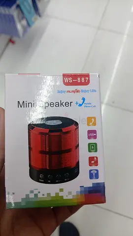 Portable Bluetooth Mini Speaker WS-887 — Compact Wireless Speaker