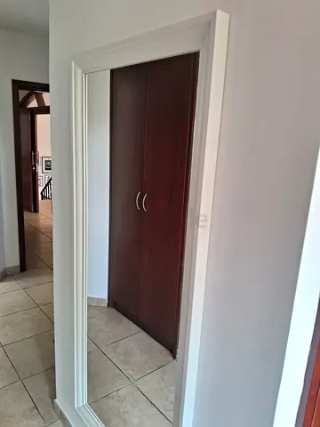 Full-length Wall Mirror with White Frame - Good Condition