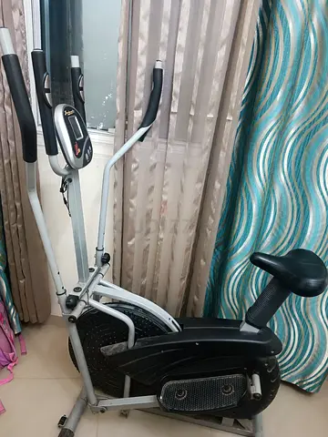 Used Upright Exercise Bike - Compact Home Cardio Machine