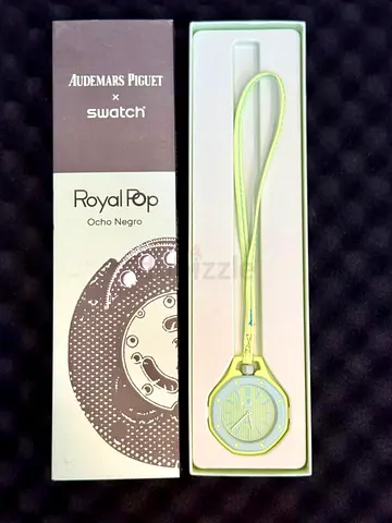 Piguet x Swatch Royal Pop pocket watch