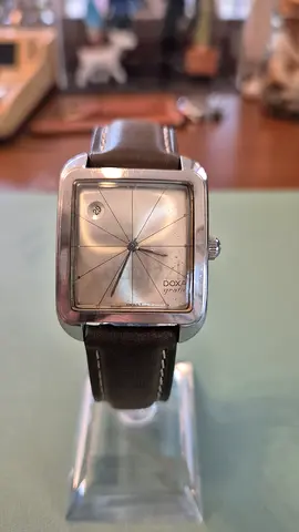Vintage DOXA Grafic Automatic Swiss Watch | Ref. 11828-4 | Bauhaus Starburst dial