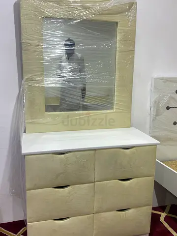 Brand new luxury style dressing table with stool