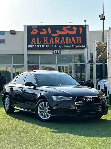 Audi A6 35TFSI 2017 / GCC Specs / 110,000 KM / Black / Brown Interior / Zero Accident
