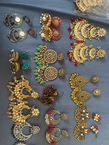 Indian desi earrings available in great condition