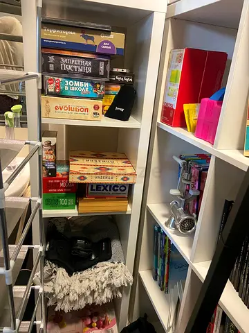 IKEA Shelves KALLAX set of 2 pcs (1x4 and 2x4 cells)