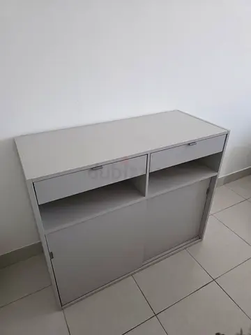 IKEA SKIPSMED Storage Cabinet with Sliding Doors - LESS THAN 2 YEAR OLD