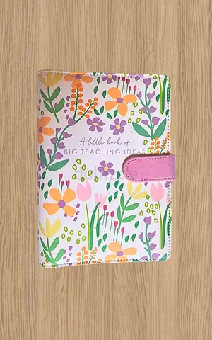Aesthetic Floral Planner Journal | Cute Stationery Notebook | Like New