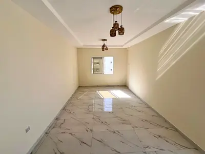 In Al Hamidiya, near the court and Ajman University, central air conditioning, excellent finishing,
