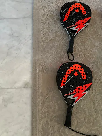 Pair of Head Flash Padel Rackets