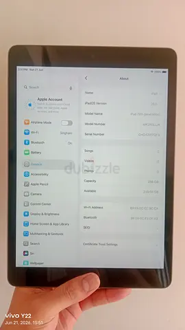 Original Apple ipad9-256gb for sale!!!