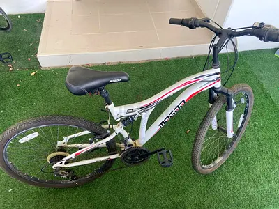 White Mountain Bike -  Dual Suspension MTB - Good Condition