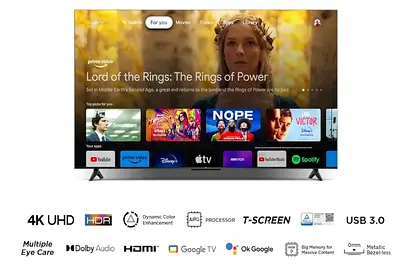 TCL 55 4K UHD Smart TV (Google TV) - 55V6B