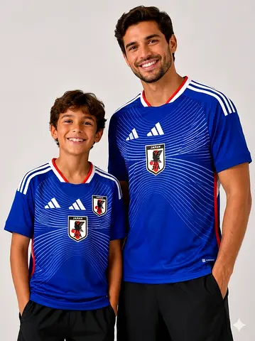 Japan football jersey - home kit