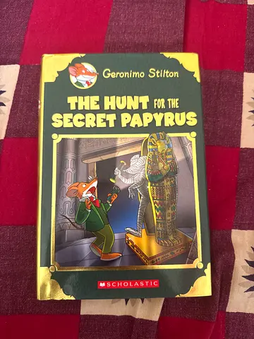 The Hunt for the Secret Papyrus - Geronimo Stilton (Hardcover) (Children’s Books)