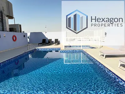 SPACIOUS 1BR||SEMI CLOSE KITCHEN||BALCONY||AED60K