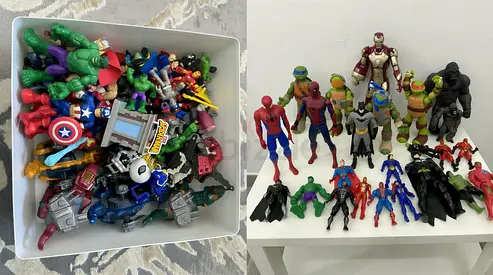 Marvel and DC Superhero Action Figures Collection