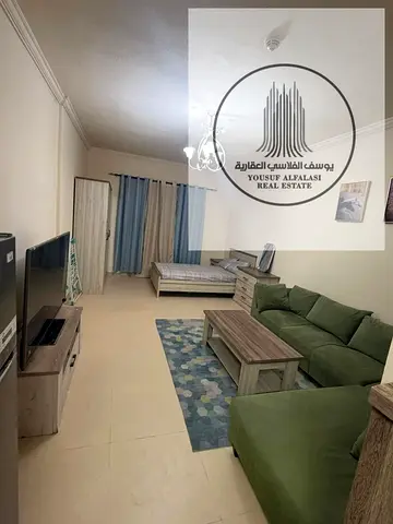 Furnished Studio Monthly Rent | Opposite City Centre Ajman | Parking Included