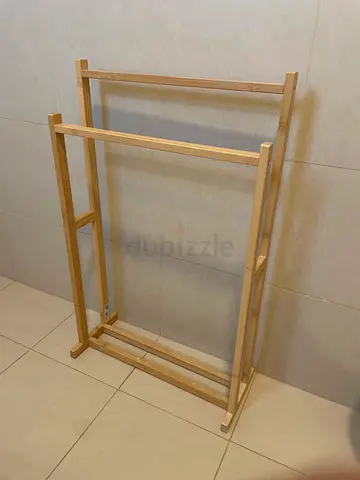 Ikea wooden towel / garment drying rack