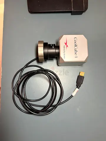 MetaSystems CoolCube 1 C-mount Microscope/Camera with USB cable - used