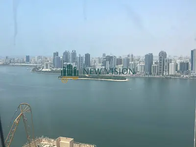 Sea View 2BR Apartment in Al Majaz 3 with Free Month, Gym, Pool & Parking AED 55K