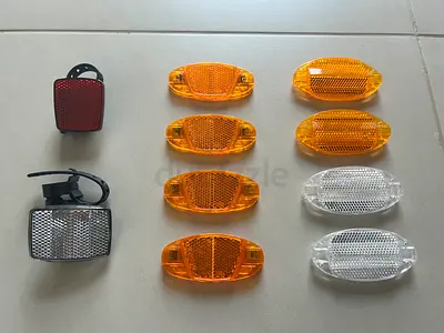 BICYCLE REFLECTORS  ||  Set of 10 Pieces  ||  Premium Quality