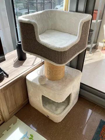 Trixie cat tree (white/gray) for sale